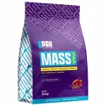 Pulbrilised lisandid 6PAK MASS Pak 3000 g vaarikamaisega, kreatiini, taurini ja gl&uuml;tsiiniga