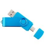 TWISTER 128 GB USB m&auml;lupulk USB 3.0/3.2, USB-C, sinine
