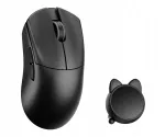 Juhtmevaba hiir WLMOUSE HUAN PAW 3950HS, 30000 DPI, Omron, must