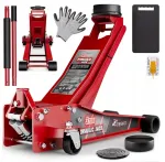 H&uuml;drauliline autot&otilde;stuk TRESKO 3T, 75&ndash;510 mm, punane