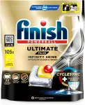 Finish Ultimate Plus Lemon n&otilde;udepesukapslid, 105 tk, 1281 g