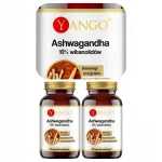 Toidulisand YANGO Ashwagandha 10% withanoliididega, 90 kapslit, VEGE