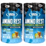 Aminohapete pulber REAL PHARM Amino Rest 500 g, BCAA ja glutamiin lihaste taastamiseks