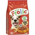 Frolic Mini kuivtoit v&auml;ikestele t&auml;iskasvanud koertele linnulihaga, 1,5 kg