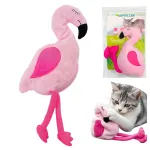 Kassim&auml;nguasi &ndash; pehme flamingo Pinky kr&otilde;biseva t&auml;idisega