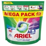 Pesupesad v&auml;rvilistele riietele Ariel All-in-1, 45 tk