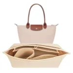 K&auml;ekoti korraldaja LONGCHAMP Le Pliage M, liivav&auml;rvi, 8 lukustusega taskut, vildist