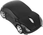 Traadita optiline hiir 2,4 GHz, 1600 DPI, sportauto-kujuline