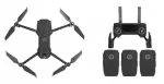 Vee- ja ilmastikukindlad kleebised SUNNYLIFE DJI MAVIC PRO 2 ZOOM Carbon (M2-TZ432-D)