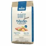 Koeratoit Bosch Soft Junior kanaliha ja maguskartulitega, 12,5 kg