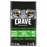 Kuiv koeratoit CRAVE lambaliha ja veiselihaga, teraviljavaba, 11,5 kg