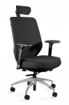 Ergonoomiline kontoritool, must, kangas