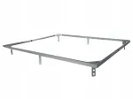Tsingitud kasvuhoone alus, teras, 3x4 m