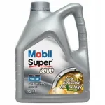 Mobil Super 3000 s&uuml;nteetiline mootori&otilde;li 5W-30, 4 l