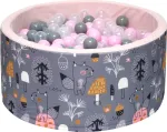 WELOX kuiv bassein 90x40 cm 400 BPA-vaba palliga