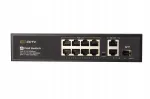 8-pordiline PoE l&uuml;liti, 2 uplink porti, 1 SFP, laiendusrežiim (250 m), 120 W, Plug & Play
