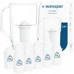 Wessper D1 SOLID 2,8 l veefiltripott koos 11 Aquaclassic filtriga