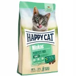 Happy Cat Minkas kuivtoit kassidele kanaliha, kala ja lambalihaga, 1,5 kg