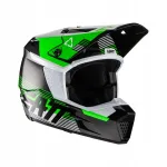 Motorrattakiiver LEATT Moto 3.5 V22, must/roheline, XL (61-62 cm)