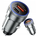 Autolaadija USB 54W, QC3.0, PD 3.0, USB-C