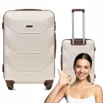 Keskmise suurusega k&otilde;va ABS kohver BLOOM XL, 24", erinevates v&auml;rvides
