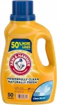 ARM & HAMMER CLEAN vedelpesu, 1,5 l, 50 pesukorda, USA