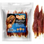 Koerte maius &ndash; vardal kuivatatud pardafileelikarp UniQ Pets, 500 g