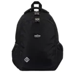 Kooli seljakott St.Right, must, 25 l, mitme sektsiooniga