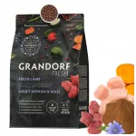 Grandorf Fresh Lamb koeratoit t&auml;iskasvanud keskmistele ja suurtele t&otilde;ugudele, 3 kg