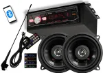 Autoraadio Bluetoothi, USB, SD, AUX, MP3 ja antenniga