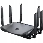 Juhtmevaba ruuter MSI Radix AX6600, WiFi 6, kolmesageduseline, m&auml;ngudele