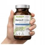 Vitamiinide B-kompleks BIOWEN, biotiin, B1 B2 B3 B5, 90 kapslit
