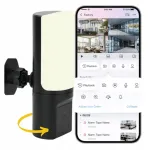WiFi peidetud kaamera seina lambis DVR-263 Tuya