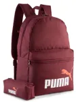 Seljakott ja pliiatsikarp Puma Classic Burgundy 2in1