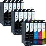 Epson Stylus BX305, SX125, SX130, SX230, SX235W, SX425W tindikassetid, 15 tk, XL