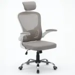 Kontoritool KB110, reguleeritav, ergonoomiline, hallikas-liivav&auml;rvi