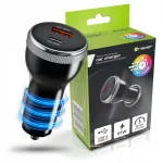 Tracer 51W auto laadija, USB-C/USB-A, kiire laadimine