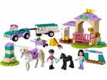 LEGO Friends 41441 ratsutamiskool ja hobuste haagis