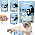 NOVAZOO PREMIUM tolmuvabad silikoonkassiliiva graanulid, 3,8 l, 4 tk