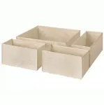 IKEA BOLLOSUND sahtli organiseerijad, 4 tk, liivakarva