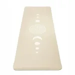 Joogamatt Yogi & Yogini Premium TPE 5 mm, liivakarva, Flower of Life