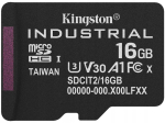 KINGSTON Industrial microSDHC 16GB m&auml;lukaart