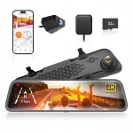WOLFBOX 12" Full HD 2160P GPS peeglikaamera