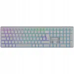 Juhtmevaba klaviatuur CANYON HKB-W11, UK/US, RGB, hall