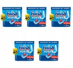 N&otilde;udepesutabletid Finish Power All-in-1 sidruniga, 40 tk., 5 pakki