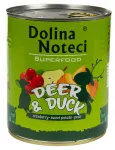 DOLINA NOTECI Superfood koerakonserv hirve- ja pardilihaga, 800 g