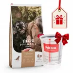 MERA Pure Sensitive Senior teraviljavaba kuivkoeratoit kalkuniliha ja riisiga, 12,5 kg
