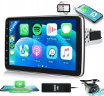Automuusika 1 DIN Android, kaameraga, CarPlay, WiFi, 4GB/64GB