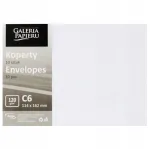 C6 valged &uuml;mbrikud, 10 tk, GALERIA PAPIERU 280245