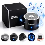 Kaasaskantav juhtmevaba Bluetooth 5.0 k&otilde;lar, 3W, tugev bass, alumiinium, USB-C